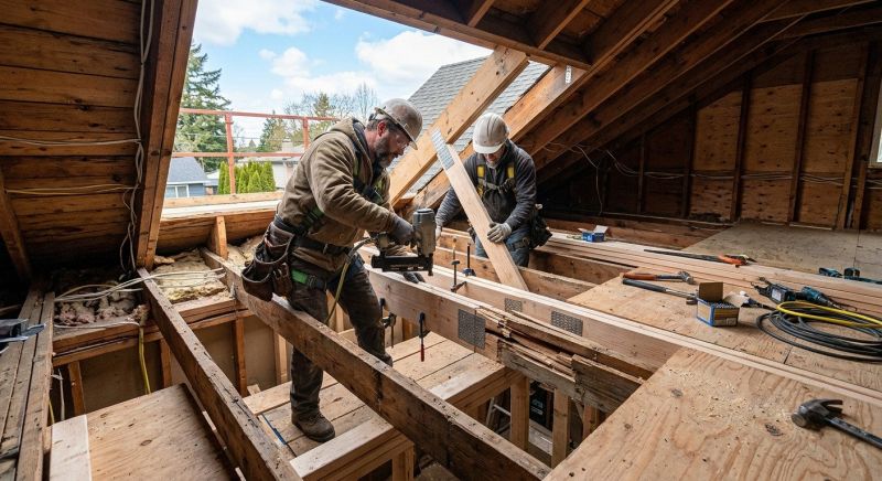 Ceiling Joist Repair in Conroe, TX