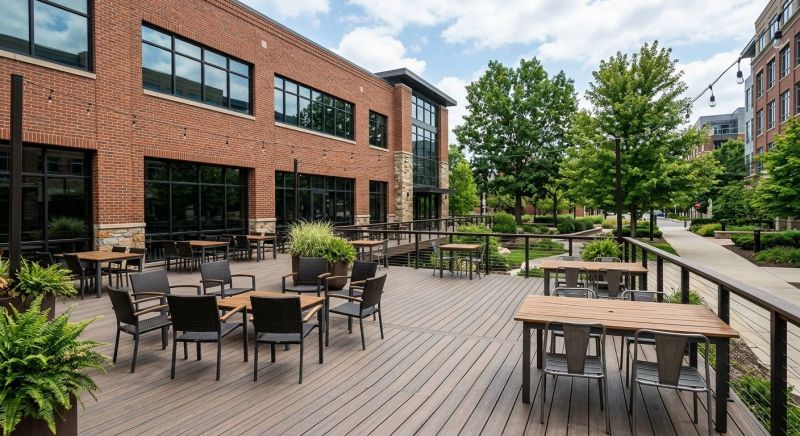 Commercial Deck Installation in Worcester, MA