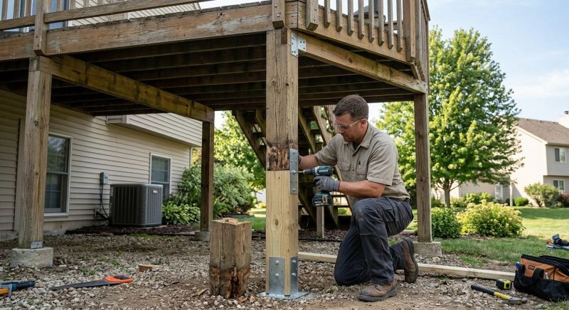 Deck Beam Repair in Redmond, WA