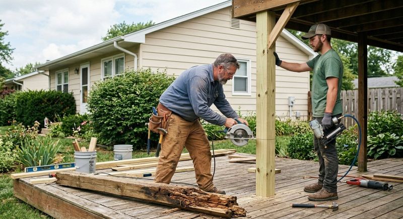 Deck Spindle Repair in Redmond, WA