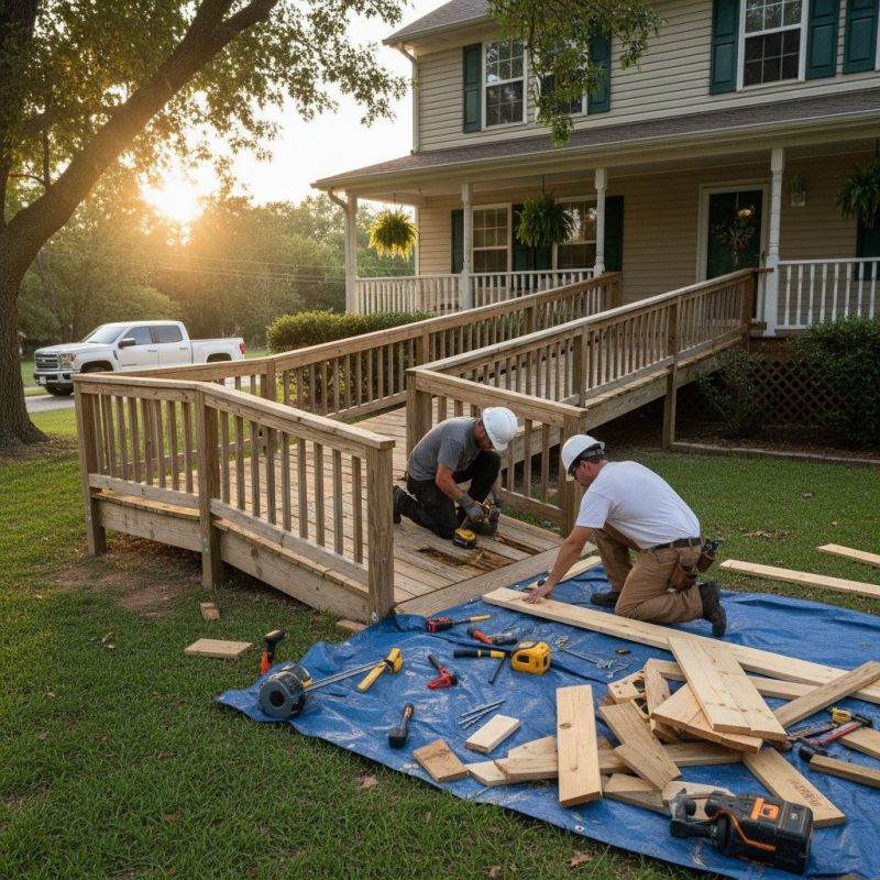 Disability Ramp Installation in Wilmington, NC