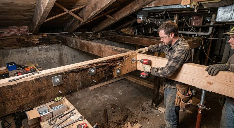 Floor Joists Repair in Wilmington, NC