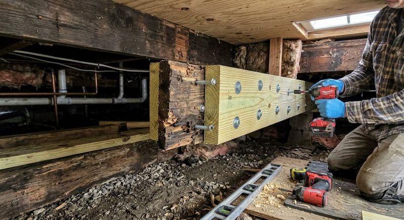 Foundation Joist Repair in Kansas City, KS