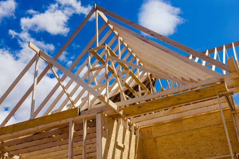 Gable Roof Framing in Conroe, TX