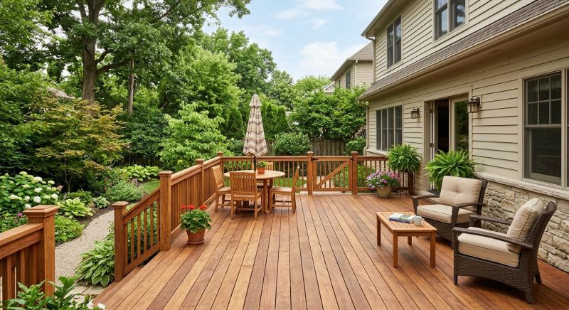 Hardwood Deck Installation in Redmond, WA