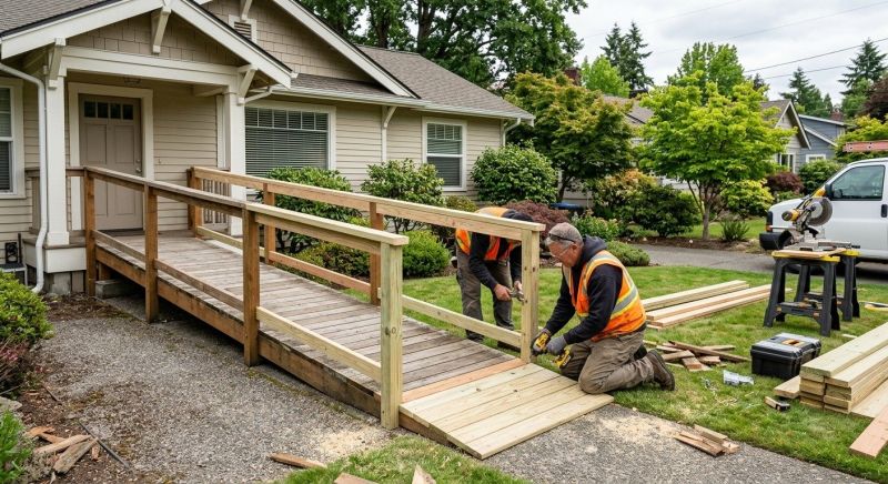 Home Ramp Installation in Wilmington, NC