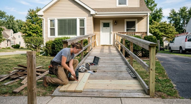 Home Ramp Installation in Wilmington, NC