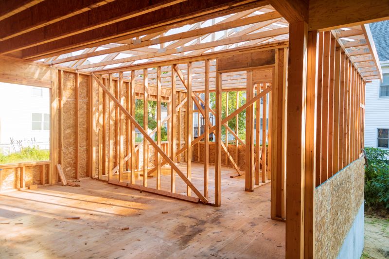 House Addition Framing in Conroe, TX