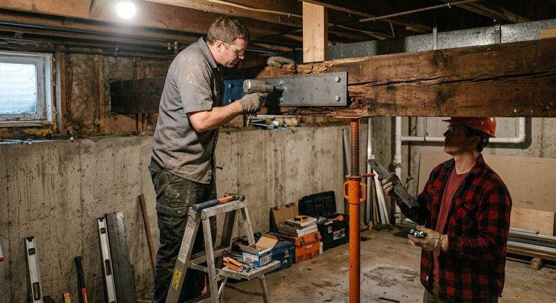 House Beam Repair in Kansas City, KS