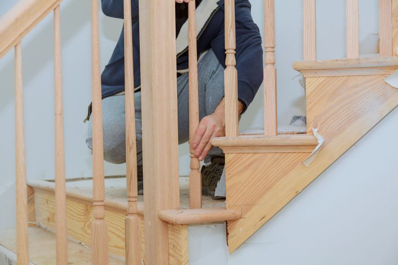 Maple Stairs Installation in Wilmington, NC