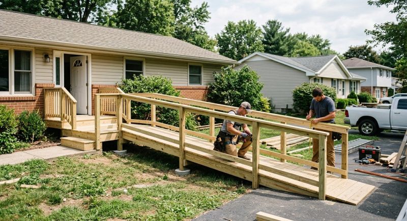 Residential Ramp Installation in Wilmington, NC
