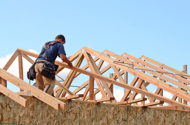 Roof Truss Framing in Conroe, TX