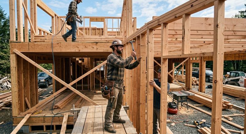 Rough Framing Service in Kansas City, KS