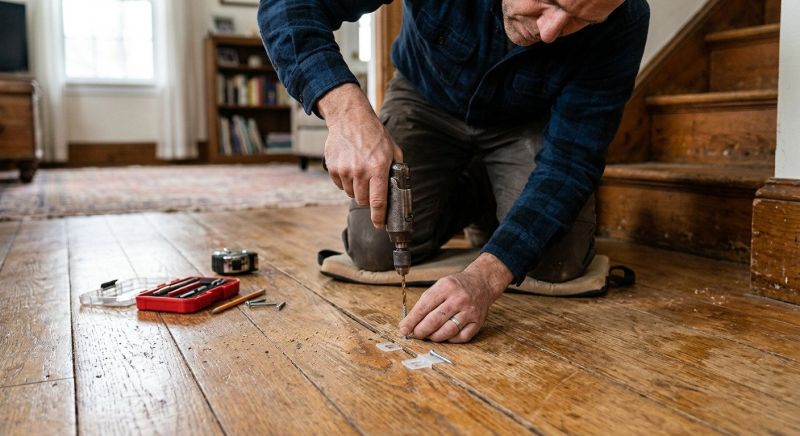 Squeaking Floor Repair in Kansas City, KS
