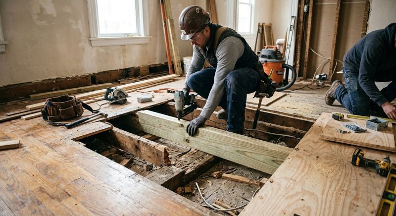 Structural Flooring Repair in Conroe, TX