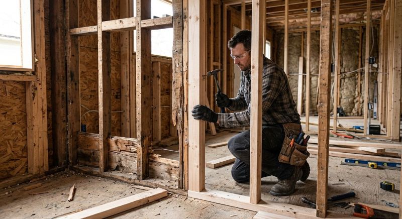 Structural Framing Replacement in Kansas City, KS
