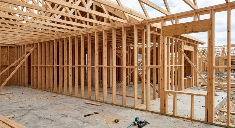 Stud Wall Framing in Kansas City, KS