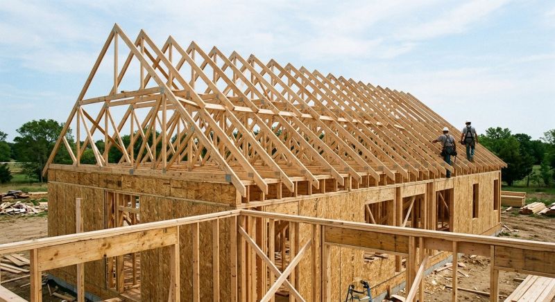 Trusses Installation in Conroe, TX