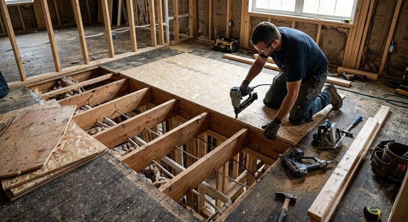 Underfloor Repair in Conroe, TX