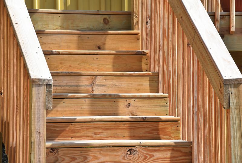 Wooden Banister Installation in Wilmington, NC