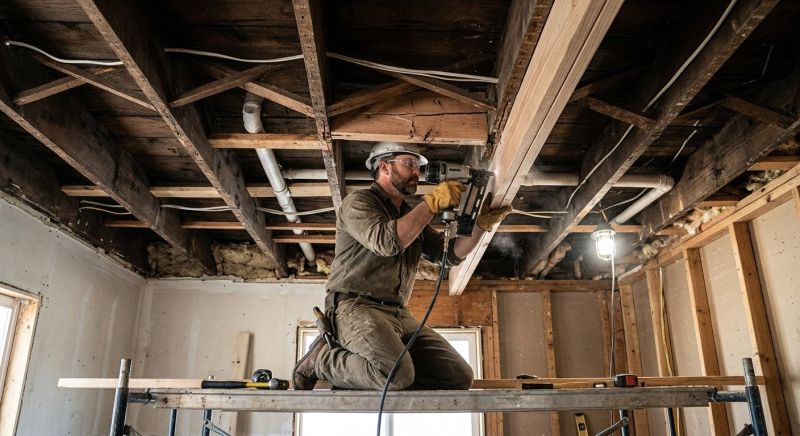Ceiling Joist Repair in Conroe, TX