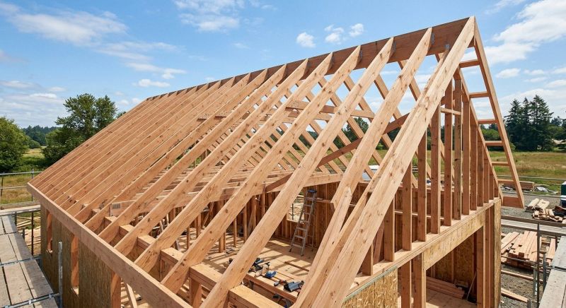 Gambrel Roof Framing in Conroe, TX