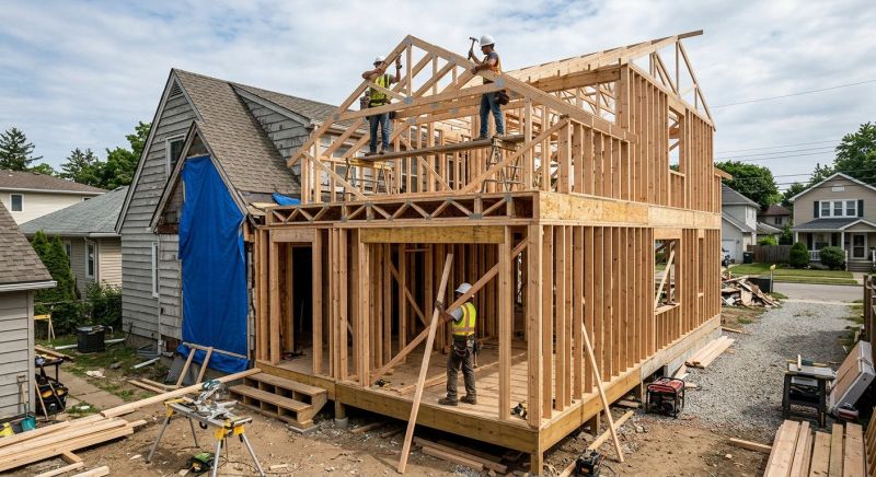 Home Remodeling Framing in Kansas City, KS