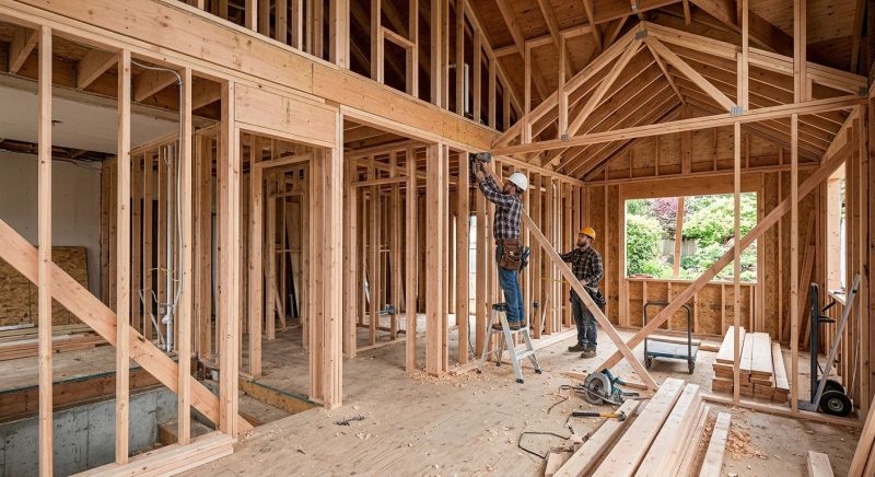 Shop Framing in Conroe, TX